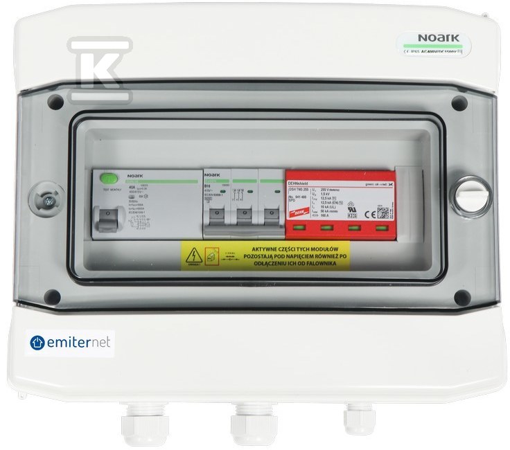 Hermetic switchgear EMITER with AC - EM-269_AC